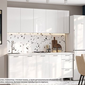 Кухонный гарнитур Модерн New 2.0 м, без столешницы