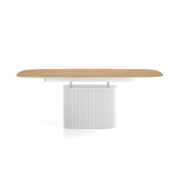 Стол ВЕЛЬВЕТ СЛ раздвижной 1600/2050*1100 Металл, Шпон