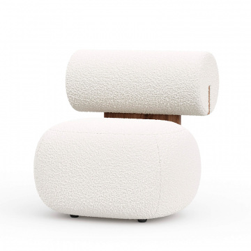 Осло Кресло (Дуб Кастелло/Молочный, ткань Romeo 02)