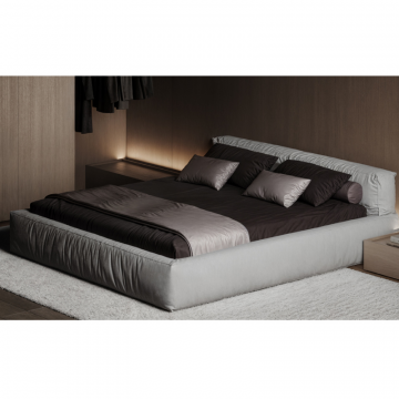 Дизайнерская кровать ROCCO BED 2, с подъёмным механизмом 180х200