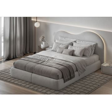 Дизайнерская кровать ROCCO BED 5,с подъёмным механизмом 160х200