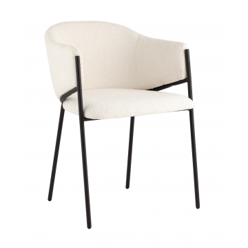 Стул Brace букле белый