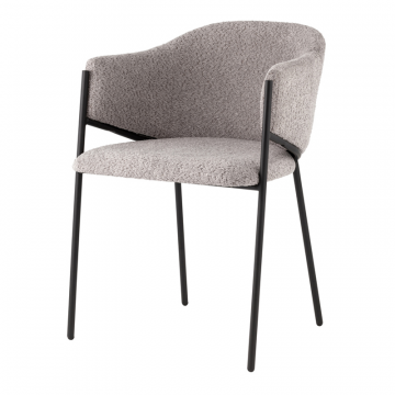 Стул Brace букле серый