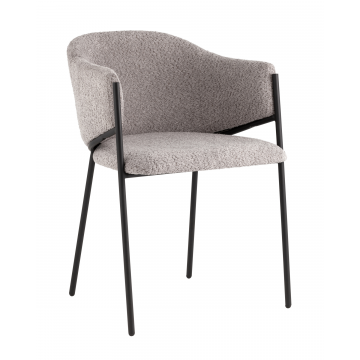 Стул Brace букле серый