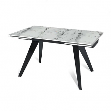 Стол раскладной Rhein (140+40+40), керамика глянцевая Ice Jade