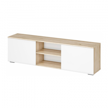 Алетра ТБ01-1600 дуб крафт серый / глянец белый