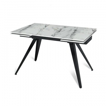 Стол раскладной Asti (120+30+30), керамика глянцевая Ice Jade