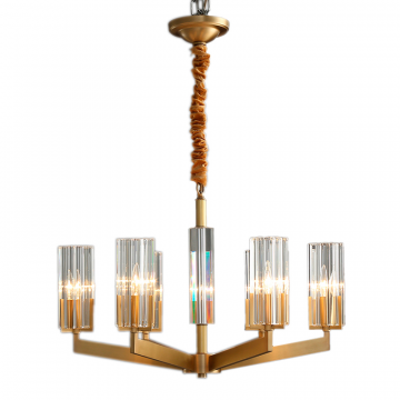 Люстра подвесная Moderli V11074-6P Brass
