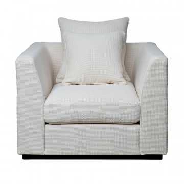 Кресло Roberto рогожка кремовый BOTEGA SVBEG 105*100*90см