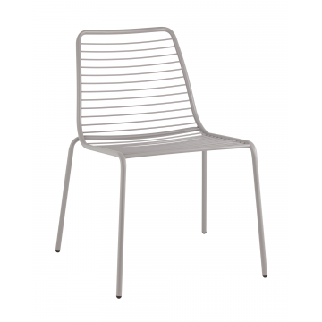 Стул Дели металл серый