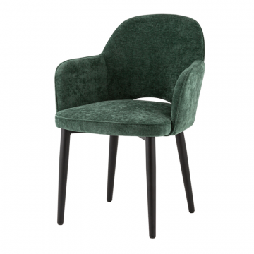 Стул Венера шенилл зеленый