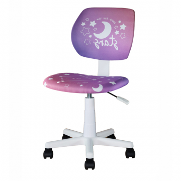 Кресло компьютерное детское ЛОЛО Starry Night пластик белый