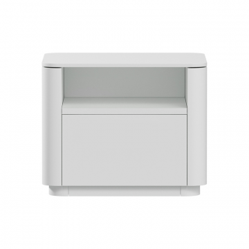 Тумба прикроватная Tammi 1 полка 1 ящик ширина 50 см (белый)