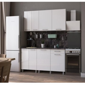 Кухня Танго 1,6м.,Белый