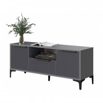 ТВ-тумба Иадама графит / графит софт