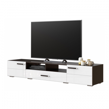 ТВ-тумба Иоги 2.0 венге / белый глянец