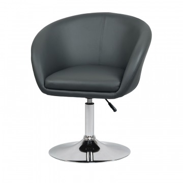 Кресло дизайнерское DOBRIN EDISON, серый