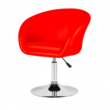 Кресло дизайнерское DOBRIN EDISON, красный