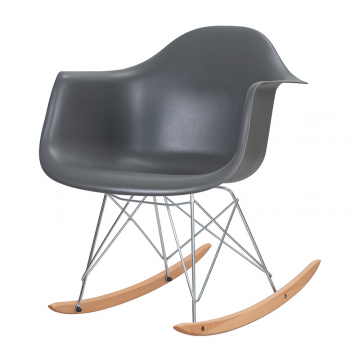 Кресло-качалка DOBRIN DAW ROCK, цвет серый