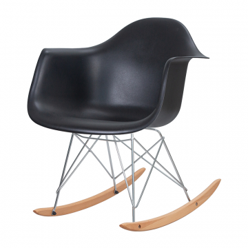Кресло-качалка DOBRIN DAW ROCK, цвет черный