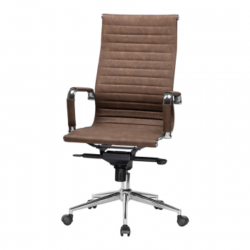 Офисное кресло для руководителей DOBRIN CLARK, коричневый лофт №320