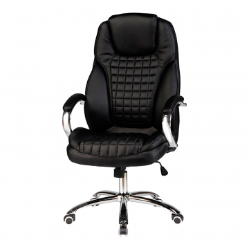 Офисное кресло для руководителей DOBRIN CHESTER, чёрный