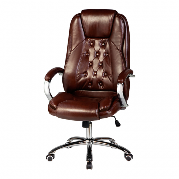 Офисное кресло для руководителей DOBRIN MILLARD, коричневый