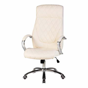 Офисное кресло для руководителей DOBRIN BENJAMIN, кремовый