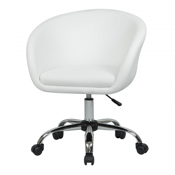 Офисное кресло для персонала DOBRIN BOBBY, белый