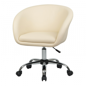 Офисное кресло для персонала DOBRIN BOBBY, кремовый