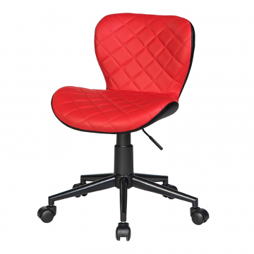 Офисное кресло для персонала DOBRIN RORY, красно-чёрный