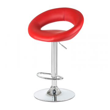 Стул барный DOBRIN MIRA, бордовый