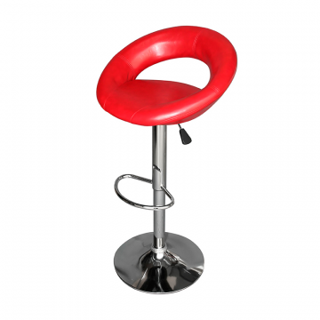 Стул барный DOBRIN MIRA, красный глянцевый