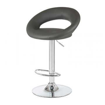 Стул барный DOBRIN MIRA, серый