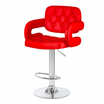 Стул барный DOBRIN TIESTO, красный