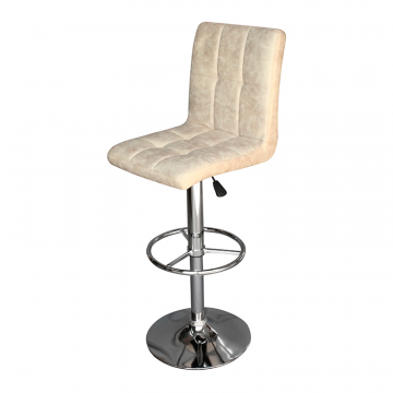 Стул барный DOBRIN KRUGER, античный кремовый