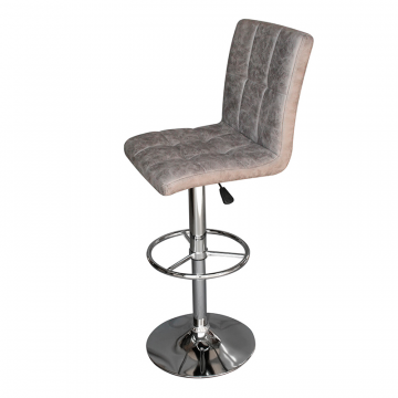 Стул барный DOBRIN KRUGER, античный серый