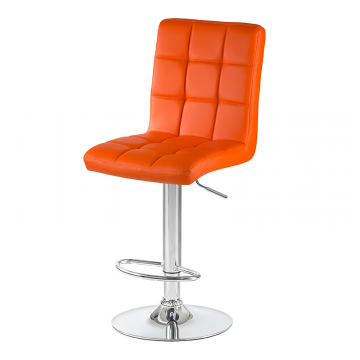 Стул барный DOBRIN KRUGER, оранжевый