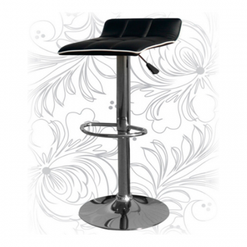 Стул барный LM-5014, чёрно-белый