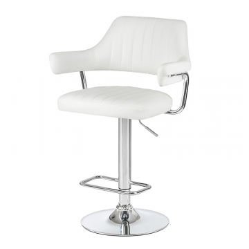 Стул барный DOBRIN CHARLY, белый