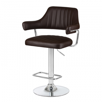 Стул барный DOBRIN CHARLY, коричневый
