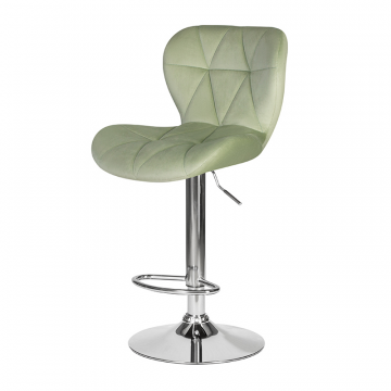Стул барный DOBRIN BARNY, мятный велюр (MJ9-87)