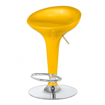 Стул барный DOBRIN BOMBA, жёлтый
