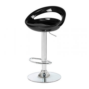 Стул барный DOBRIN DISCO, чёрный