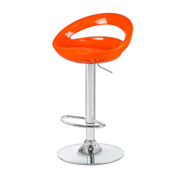 Стул барный DOBRIN DISCO, оранжевый