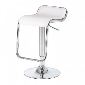 Стул барный DOBRIN CRACK, белый