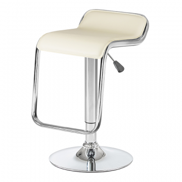 Стул барный DOBRIN CRACK, кремовый