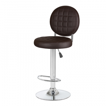 Стул барный DOBRIN MOLLY, коричневый