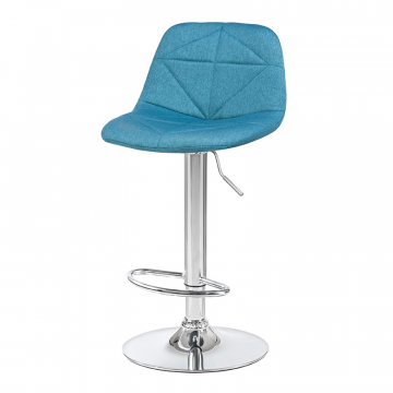 Стул барный DOBRIN DINA, синий