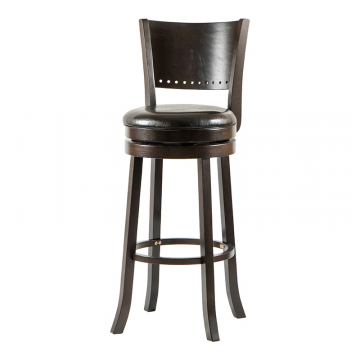 Стул барный DOBRIN TONY BAR, капучино, чёрный